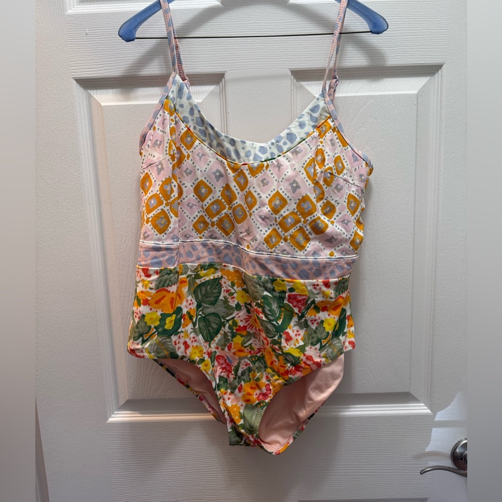 Colorful Patterned Swimsuit